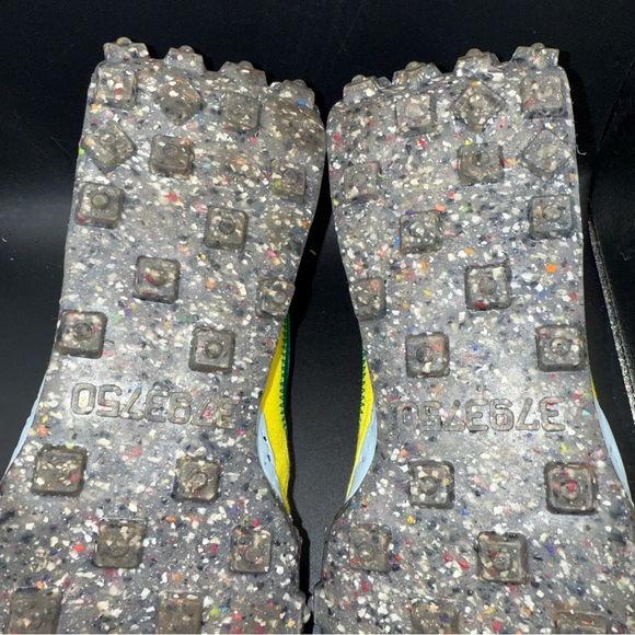 Size 7.5 - Nike Waffle Racer Crater Yellow Strike Roma Green Wmns, Clean, No Box - Picture 10 of 10